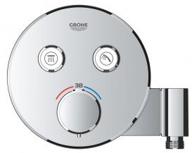 Душевая система скрытого монтажа Grohe QuickFix Precision SmartControl с Vitalio Joy 260 хром 34878000