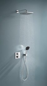 Душевая система скрытого монтажа Grohe QuickFix Precision Trend Perfect с Vitalio Comfort 250 Cube хром 34882000