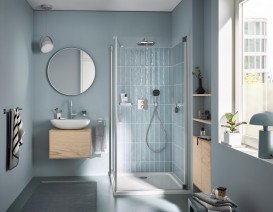 Душевая система скрытого монтажа Grohe QuickFix Precision Trend Perfect с Vitalio Comfort 250 Cube хром 34882000