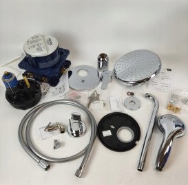 Душова система прихованого монтажу Grohe QuickFix Get з Vitalio Start 210 хром 25220001