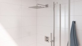 Душева система прихованого монтажу Grohe QuickFix Precision з Vitalio Rain Mono 310 Cube хром 34881000