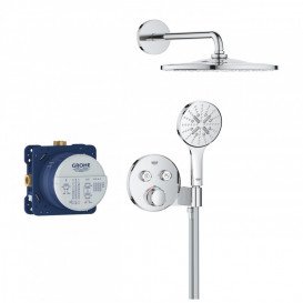 Душевая система скрытого монтажа Grohe Grohtherm SmartControl с Rainshower Mono 310 хром 34866000
