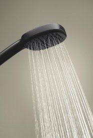 Душевая система скрытого монтажа Grohe Cubeo с Tempesta 250 черный матовый 1053362430