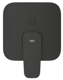 Душевая система скрытого монтажа Grohe Cubeo с Tempesta 250 черный матовый 1053362430