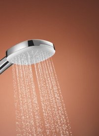 Душова система прихованого монтажу Grohe Eurocube з верхнім душем Tempesta 250 Cube хром UA26417SC0