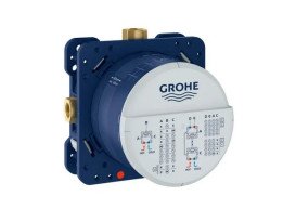 Душевая система скрытого монтажа Grohe Eurocube с верхним душем Tempesta 250 Cube хром UA26417SC2