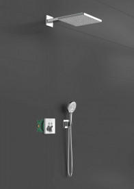 Душова система прихованого монтажу Hansgrohe Raindance E ShowerSelect Square хром 27952000