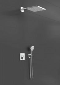 Душова система прихованого монтажу Hansgrohe Raindance E ShowerSelect Square хром 27952000