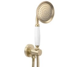 Душевая система скрытого монтажа Rea Serra со смесителем матовое золото REA-B1149