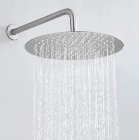 Душова система прихованого монтажу Rea Ontario із змішувачем нікель REA-P5503