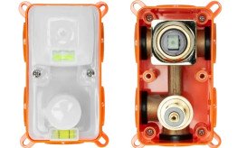 Душова система прихованого монтажу Rea Oval із змішувачем чорний REA-P8467