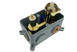 Душевая система скрытого монтажа Rea Moby со смесителем хром REA-P2404