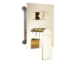 Душевая система скрытого монтажа Rea Moby со смесителем золото REA-P2405