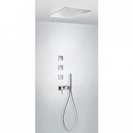 Душевая система скрытого монтажа Tres 3V с тремя боковыми форсунками хром 21027308