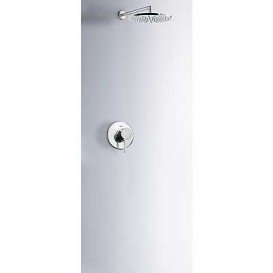 Душевая система скрытого монтажа Tres Alplus с верхним душем хром 20317702