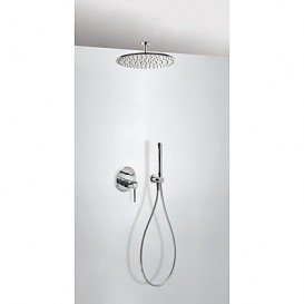Душова система прихованого монтажу Tres Study-Tres з верхнім і ручним душем хром 26218080