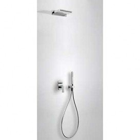 Душевая система Tres Loft-Tres с верхним и ручным душем хром 20018004