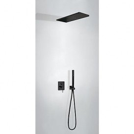 Душова система Tres Mono-Term з верхнім і ручним душем чорний матовий 06218010NM