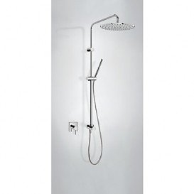 Душова система Tres Mono-Term з верхнім і ручним душем хром 06218008