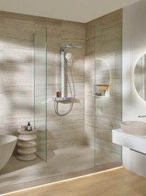 Душова стійка Villeroy & Boch Infinity Showers із термостатом хром TVS11000500061