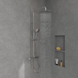 Душевая система Villeroy & Boch Verve Showers с термостатом хром TVS10900500061