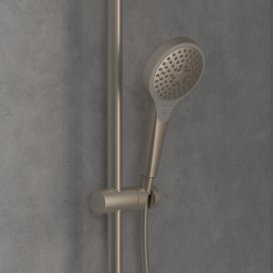 Душевая система Villeroy & Boch Verve Showers с термостатом матовый никель TVS10900500064