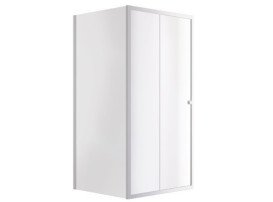 Душевая стенка боковая Besco Duo Slide 90х195 см глянцевый хром/прозрачное стекло PDS-90