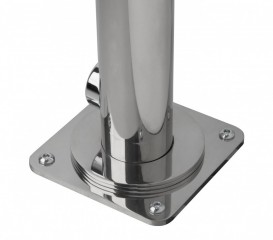 Душова стійка AMA Hera вулична одновентильна зі змішувачем нержавіюча сталь полірований ER1020L