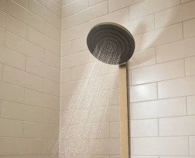 Душова стійка для душу Hansgrohe Pulsify S Showerpipe 260 2jet із термостатом шліфована бронза 24240140