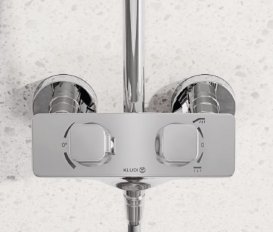 Душевая стойка для душа Kludi Cockpit Explorer с термостатом хром 8005005-00