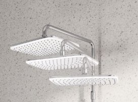 Душевая стойка для душа Kludi Cockpit Explorer с термостатом хром 8005005-00
