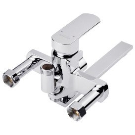 Душевая стойка для ванны Kroner KRP Armada-C067 со смесителем хром CV031703