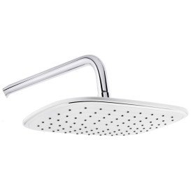 Душевая стойка для ванны Kroner KRP Essen-W063 со смесителем и душевым гарнитуром хром/белый CV024318