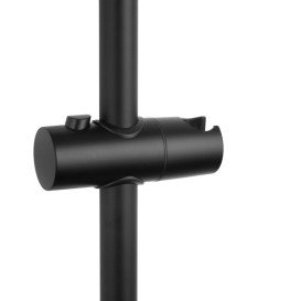 Душевая стойка для ванны Kroner KRP Graz-SCH063 со смесителем черный CV031332