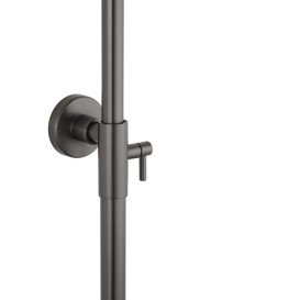 Душова стійка для ванни Kroner KRP Makon-GRP063T зі змішувачем та душовим гарнітуром графіт CV033859