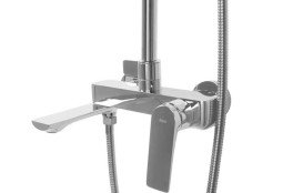Душова стійка для ванни Rea Avalon зі змішувачем хром REA-P8699