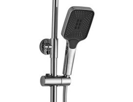 Душова стійка для ванни Rea Helix із змішувачем хром REA-P6620