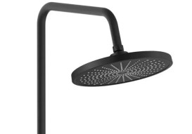 Душова стійка для ванни Rea Marco із змішувачем чорний REA-P8545