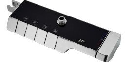 Душевая стойка для ванны Rea Rob с термостатом никель REA-P6624