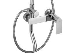 Душова стійка для ванни Rea Storm 2.0 із змішувачем хром REA-P4881