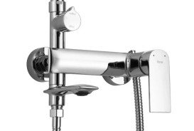 Душевая стойка для ванны Rea Veneta со смесителем хром REA-P7843