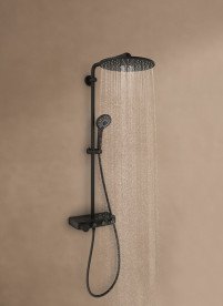 Душова стійка Grohe Euphoria Smart Control System 310 Duo з термостатом фантомний чорний 22120KF0