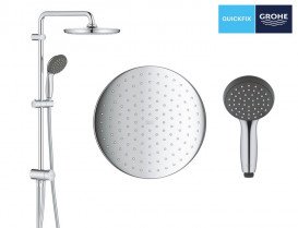 Душова стійка Grohe Quickfix Vitalio Start System 250 з верхнім та ручним душем хром 26817000