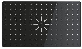 Душова стійка Grohe Rainshower Aqua Pure з термостатом хром/чорний 100962KI00