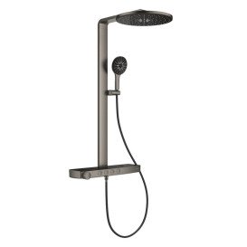 Душова стійка Grohe Rainshower Aqua Pure із термостатом графіт темний матовий 100964AL00