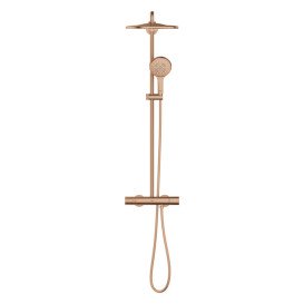 Душова стійка Grohe Rainshower SmartActive 310 з термостатом теплий захід сонця матовий 26836DL0