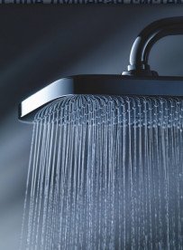 Душевая стойка Grohe Vitalio Start 250 Cube с верхним и ручным душем хром 26698000