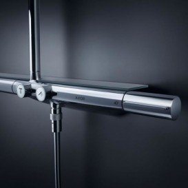 Душевая стойка Hansgrohe Axor ShowerSolutions с верхним и ручным душем хром 27984000