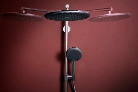 Душевая стойка Hansgrohe Raindance Alive S Puro 300 1jet с термостатом Ecostat Element хром 24592000