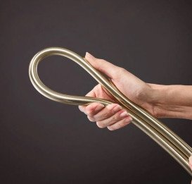 Душевая стойка Hansgrohe Raindance S 240 1jet EcoSmart+ с термостатом бронза 28825140